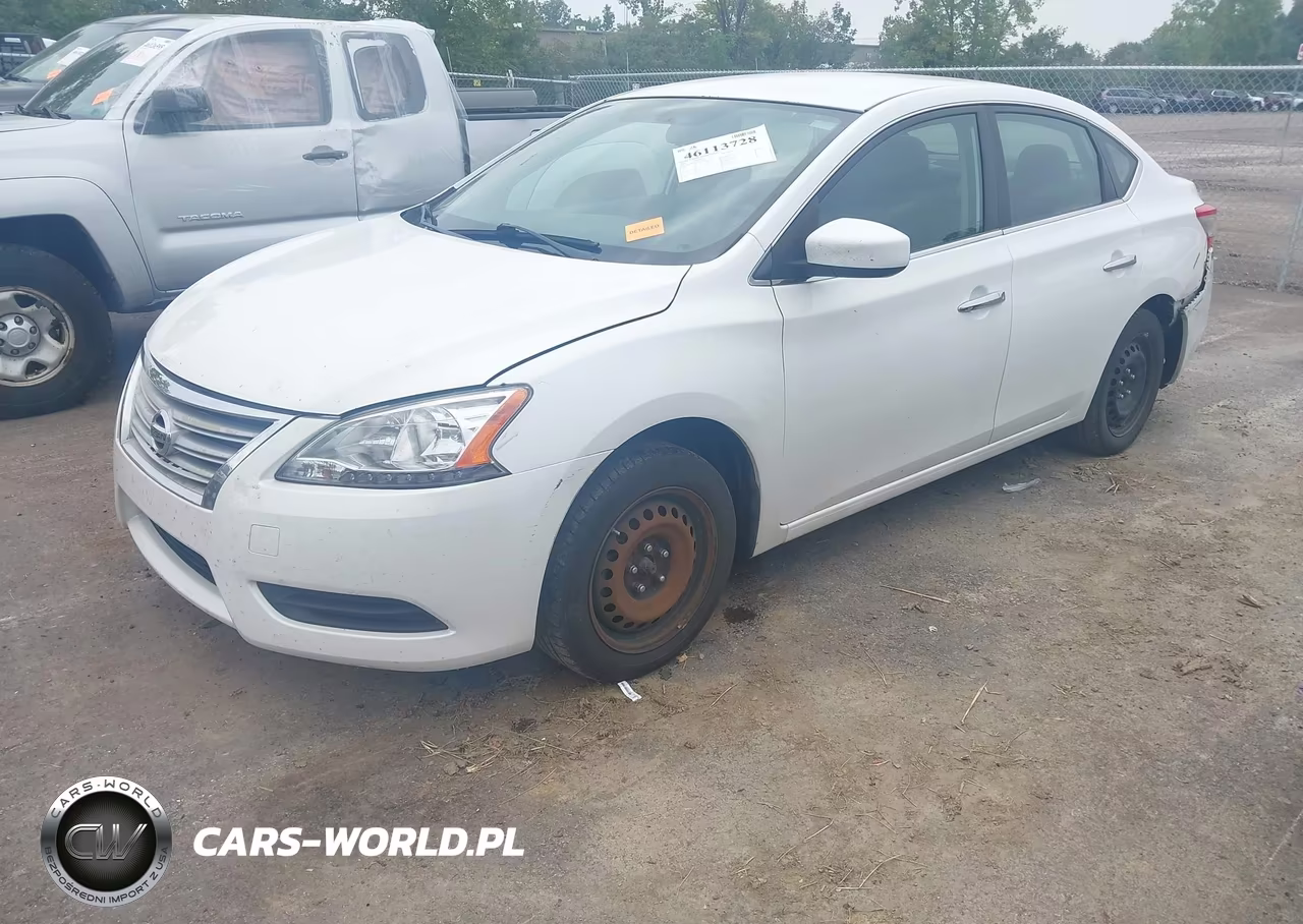 2014 Nissan Sentra Fe+ S-Fe+ Sv-S-Sl-Sr-Sv VIN:3N1AB7AP5EY260493 - 2