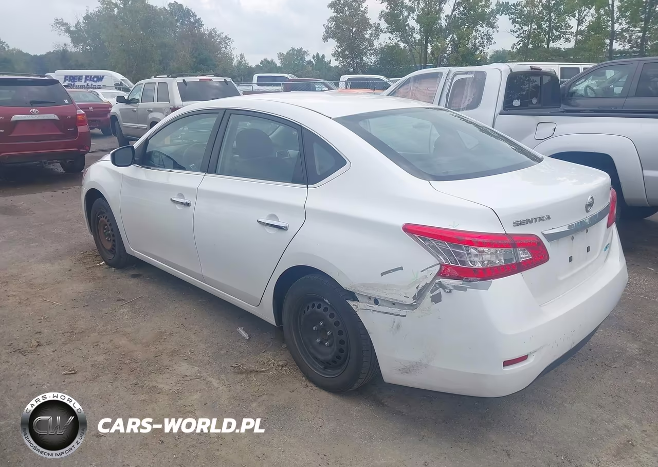 2014 Nissan Sentra Fe+ S-Fe+ Sv-S-Sl-Sr-Sv VIN:3N1AB7AP5EY260493 - 3