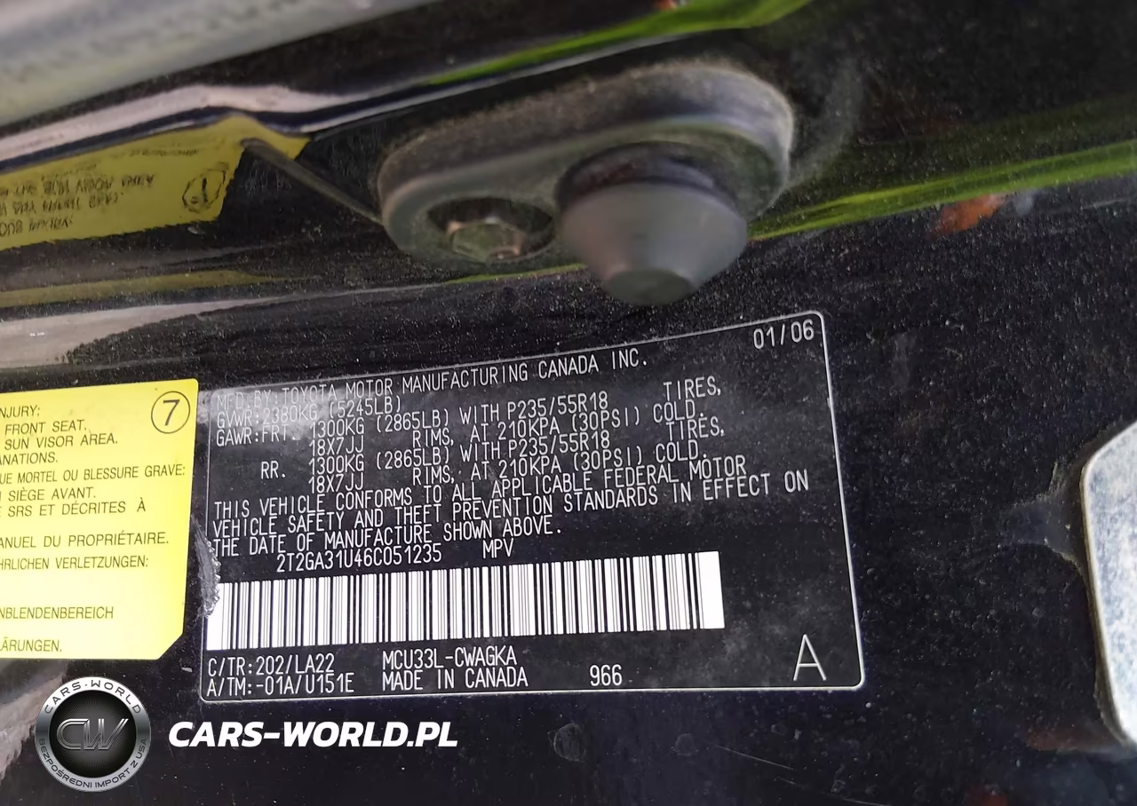 2006 Lexus Rx 330 VIN:2T2GA31U46C051235 - 9
