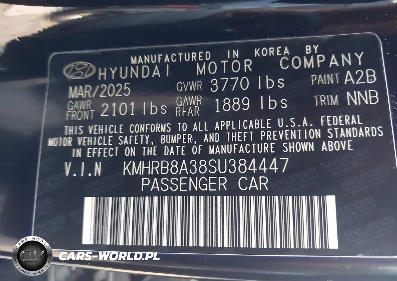2025 Hyundai Venue Se VIN:KMHRB8A38SU384447 - 9