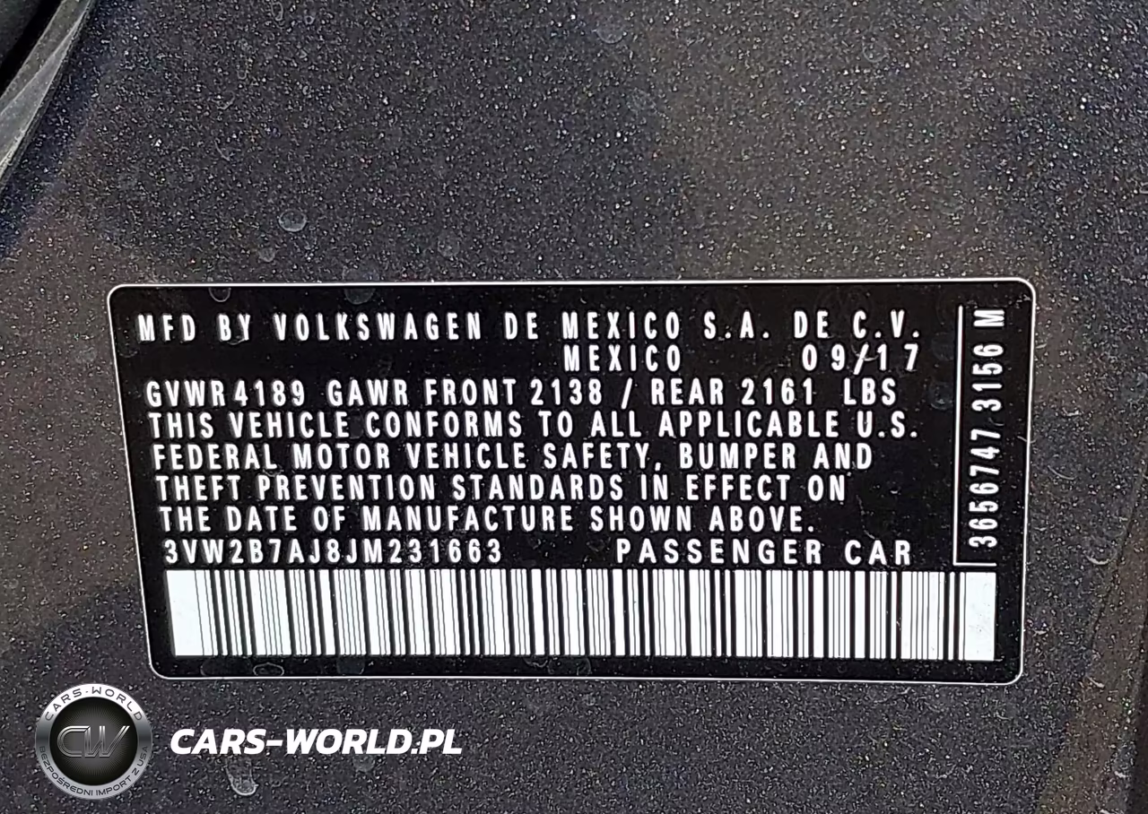 2018 Volkswagen Jetta 1.4T S VIN:3VW2B7AJ8JM231663 - 9