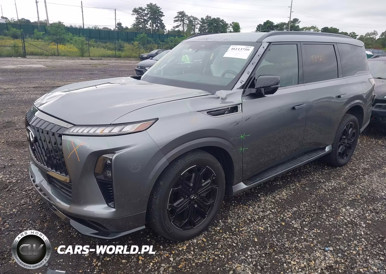 2026 Infiniti Qx80 Sport Awd VIN:JN8AZ3DB8T9431486 - 2