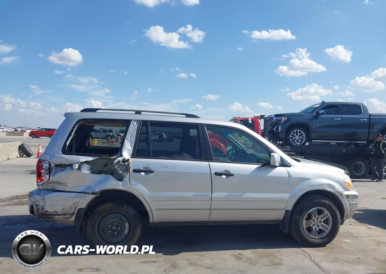 2005 Honda Pilot Ex-L VIN:2HKYF18545H552263 - 14