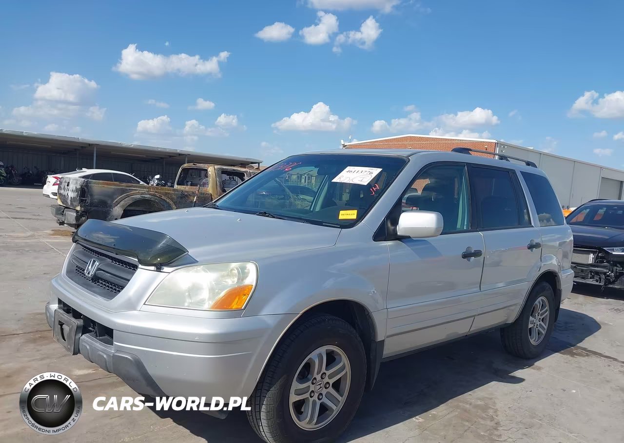 2005 Honda Pilot Ex-L VIN:2HKYF18545H552263 - 2