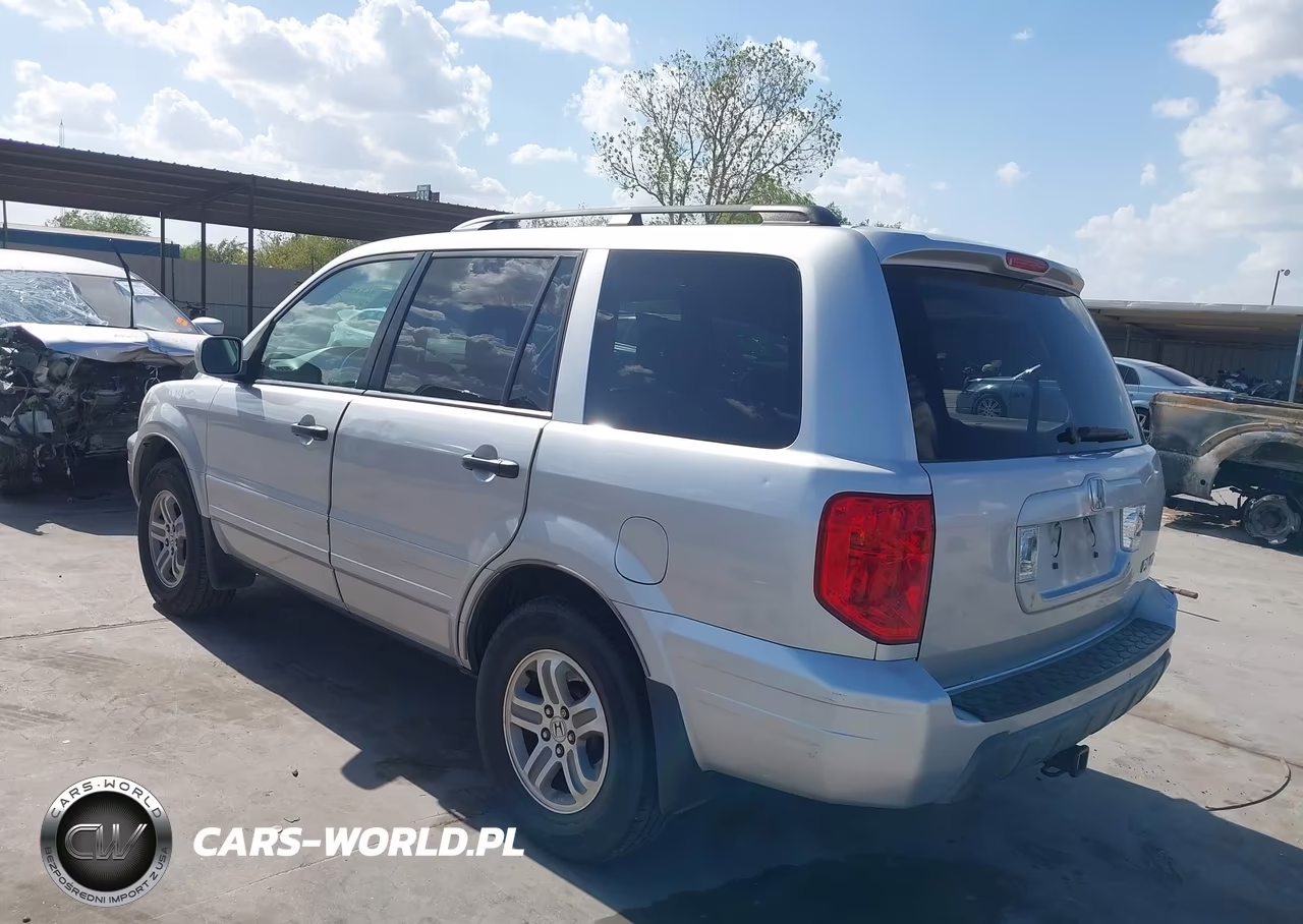 2005 Honda Pilot Ex-L VIN:2HKYF18545H552263 - 3