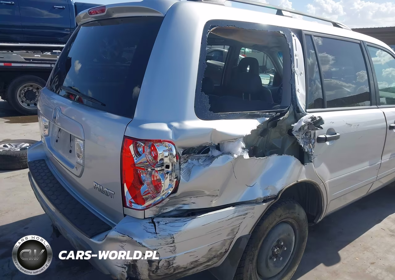 2005 Honda Pilot Ex-L VIN:2HKYF18545H552263 - 6