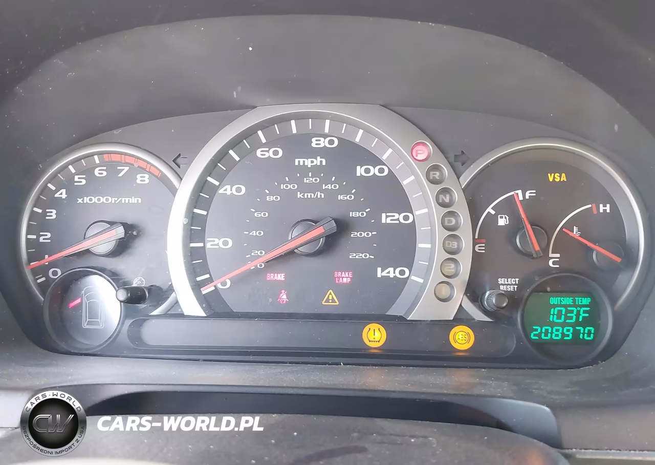 2005 Honda Pilot Ex-L VIN:2HKYF18545H552263 - 7