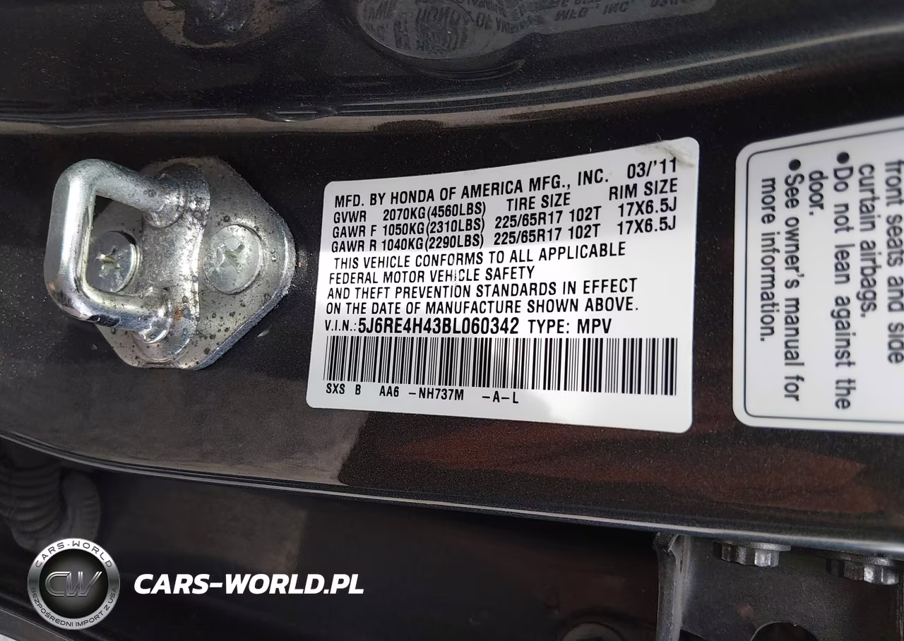 2011 Honda Cr-V Se VIN:5J6RE4H43BL060342 - 9