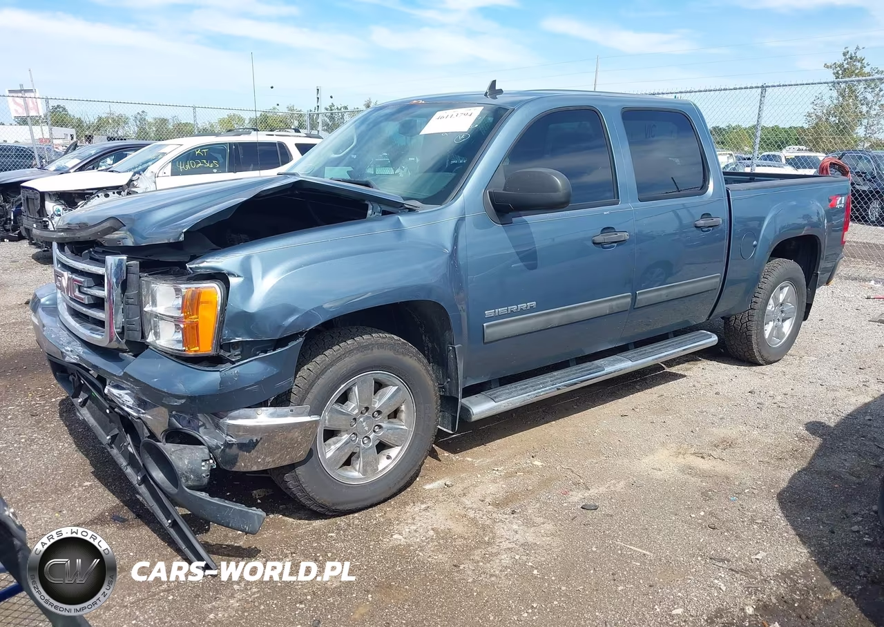 2013 GMC Sierra 1500 Sle VIN:3GTP2VE7XDG154695 - 2