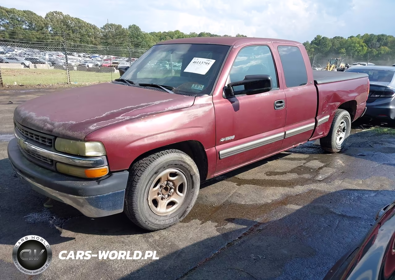 2000 Chevrolet Silverado 1500 Ls VIN:2GCEC19T2Y1244233 - 2