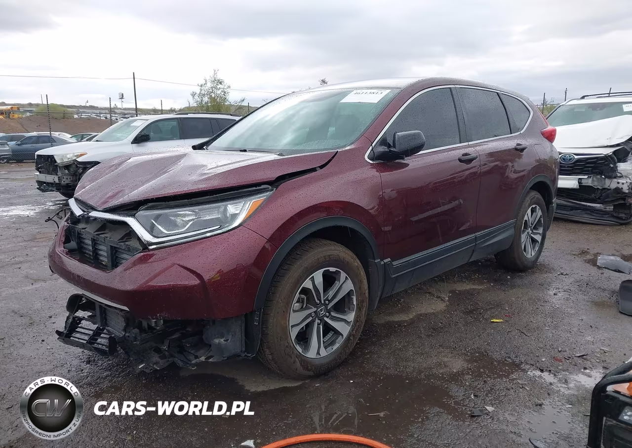 2019 Honda Cr-V Lx VIN:2HKRW6H37KH206008 - 2