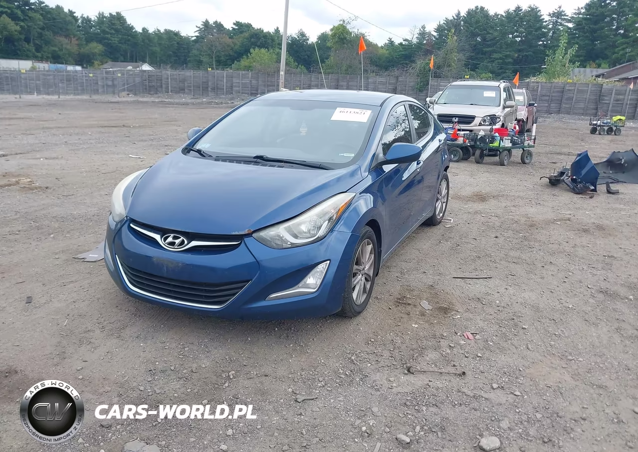 2016 Hyundai Elantra Se VIN:KMHDH4AE3GU518291 - 2