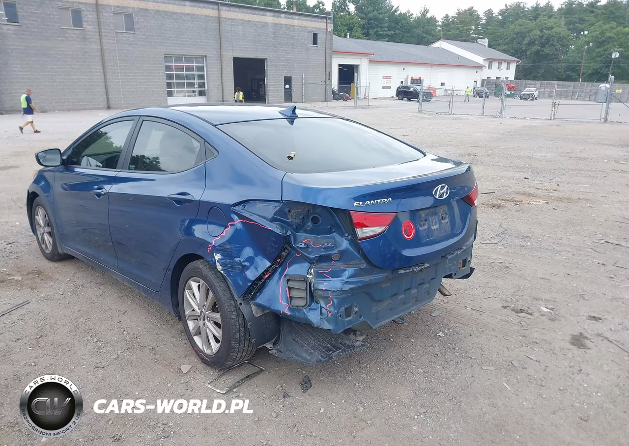 2016 Hyundai Elantra Se VIN:KMHDH4AE3GU518291 - 3
