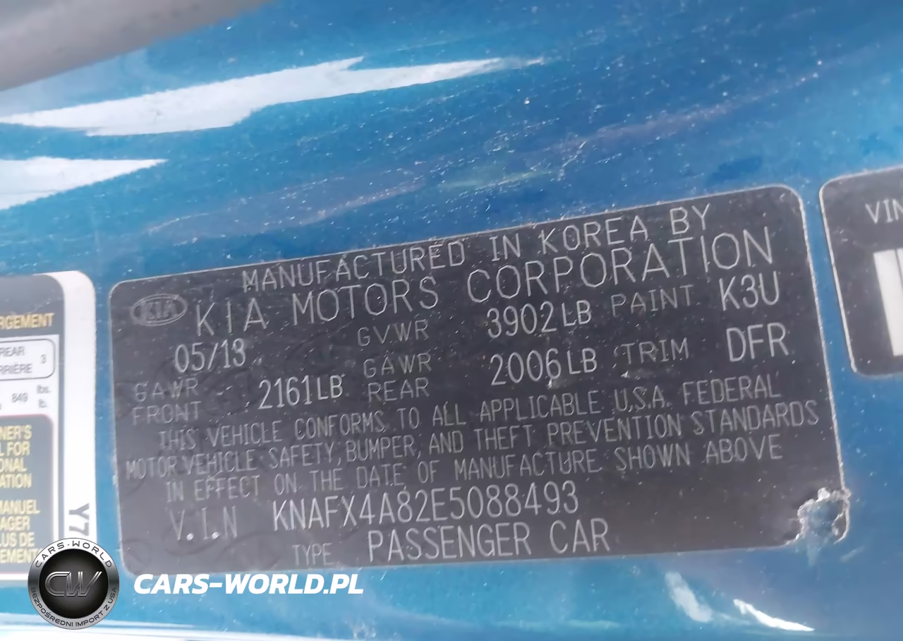 2014 Kia Forte Ex VIN:KNAFX4A82E5088493 - 9