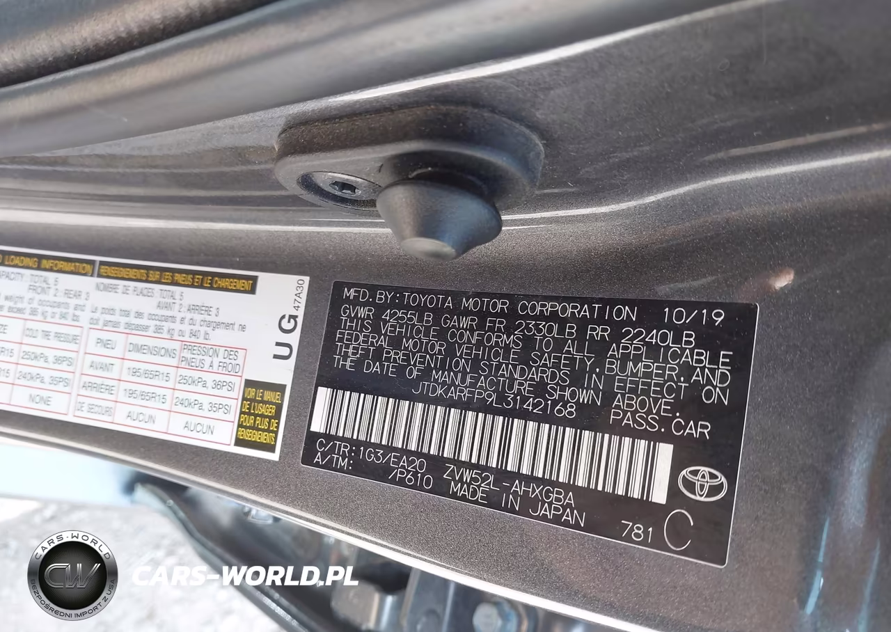 2020 Toyota Prius Prime Limited VIN:JTDKARFP9L3142168 - 9