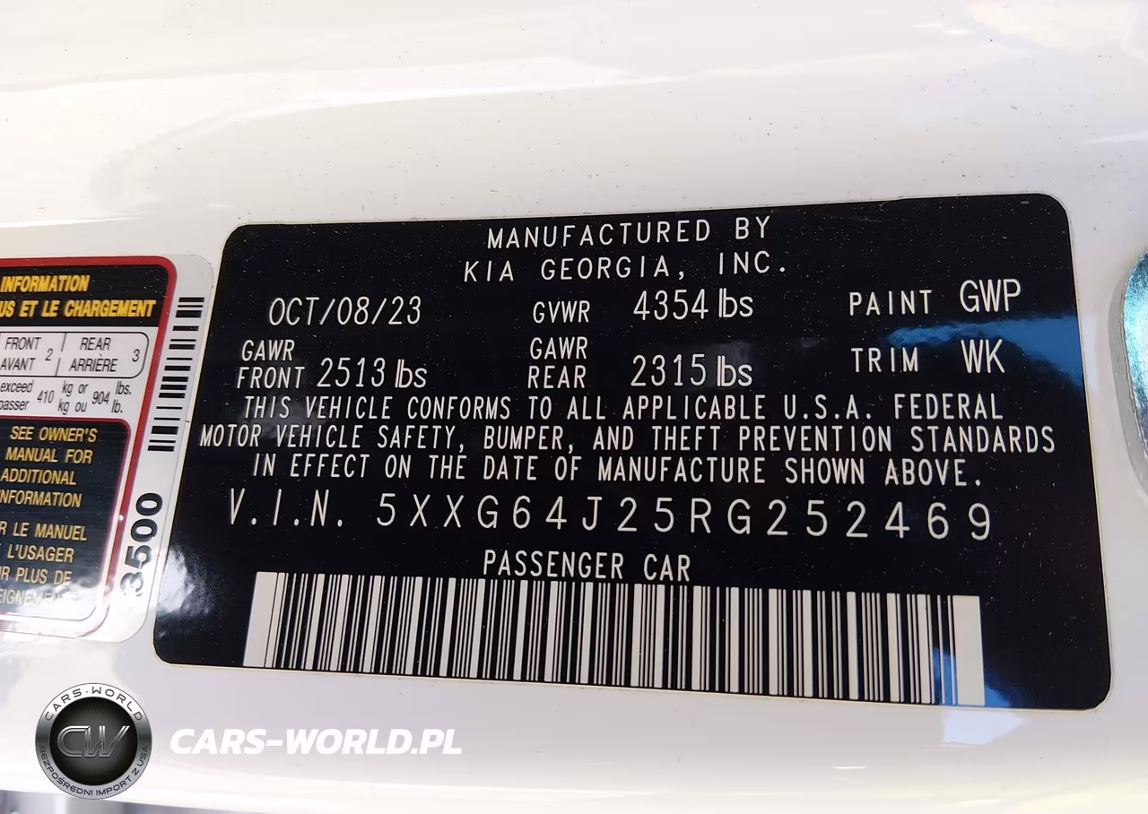 2024 Kia K5 Gt-Line VIN:5XXG64J25RG252469 - 9