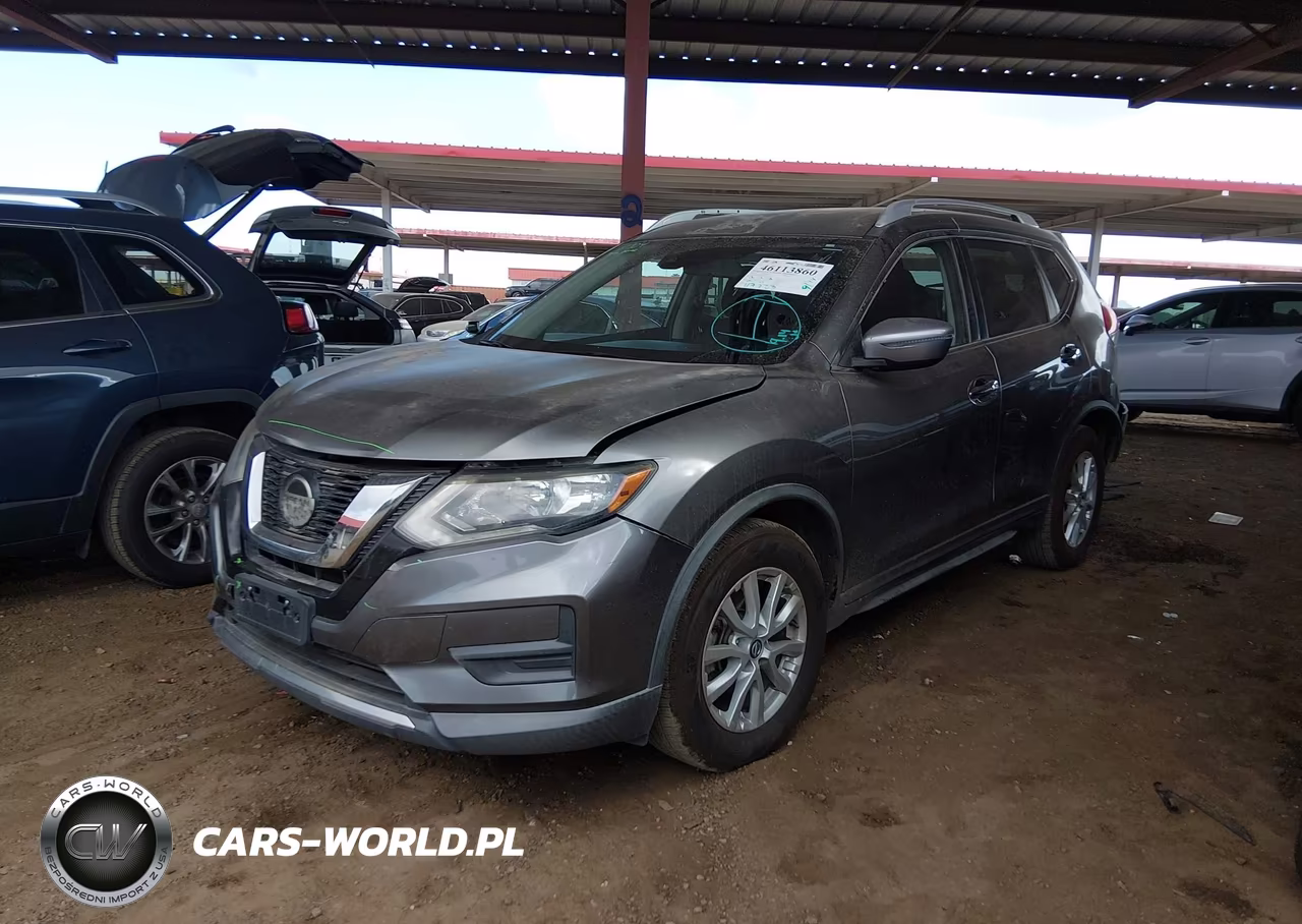 2019 Nissan Rogue Sv VIN:KNMAT2MT6KP505501 - 2