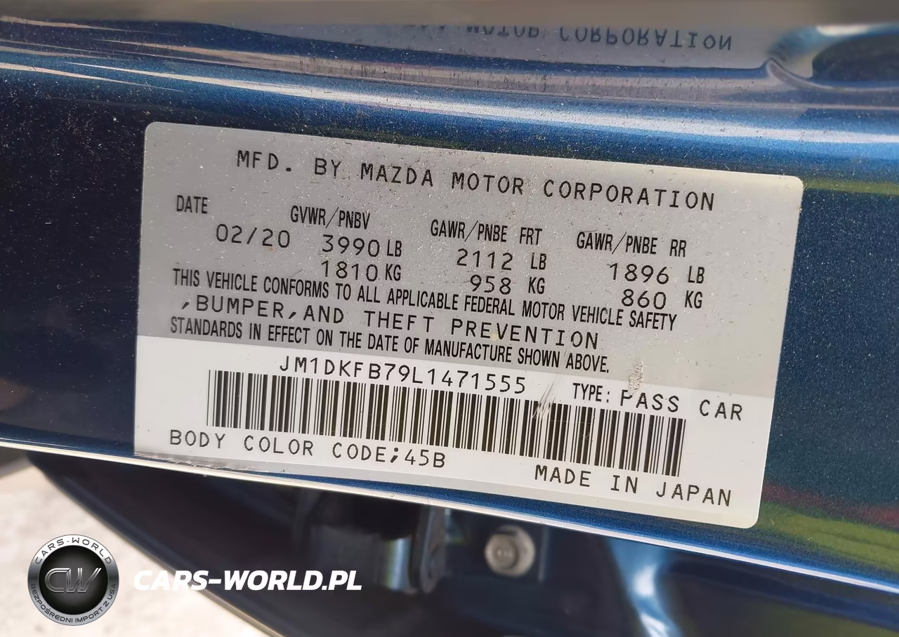2020 Mazda Cx-3 Sport VIN:JM1DKFB79L1471555 - 9