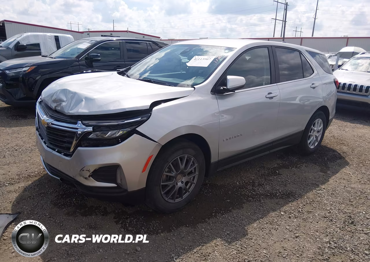 2022 Chevrolet Equinox Fwd Lt VIN:3GNAXKEV3NL241424 - 2