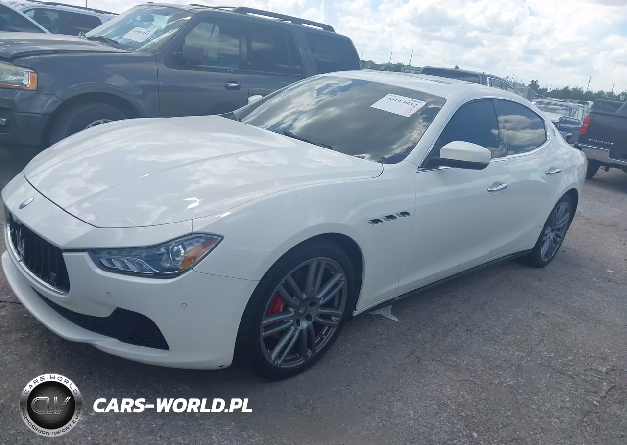 2017 Maserati Ghibli VIN:ZAM57XSA7H1218745 - 2