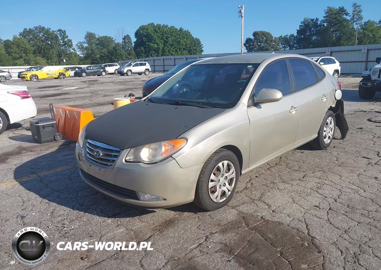 2010 Hyundai Elantra Gls VIN:KMHDU4AD7AU101377 - 2