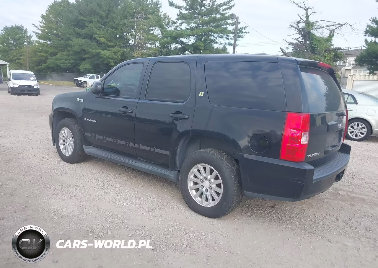 2008 GMC Yukon Hybrid VIN:1GKFK13578R213511 - 3