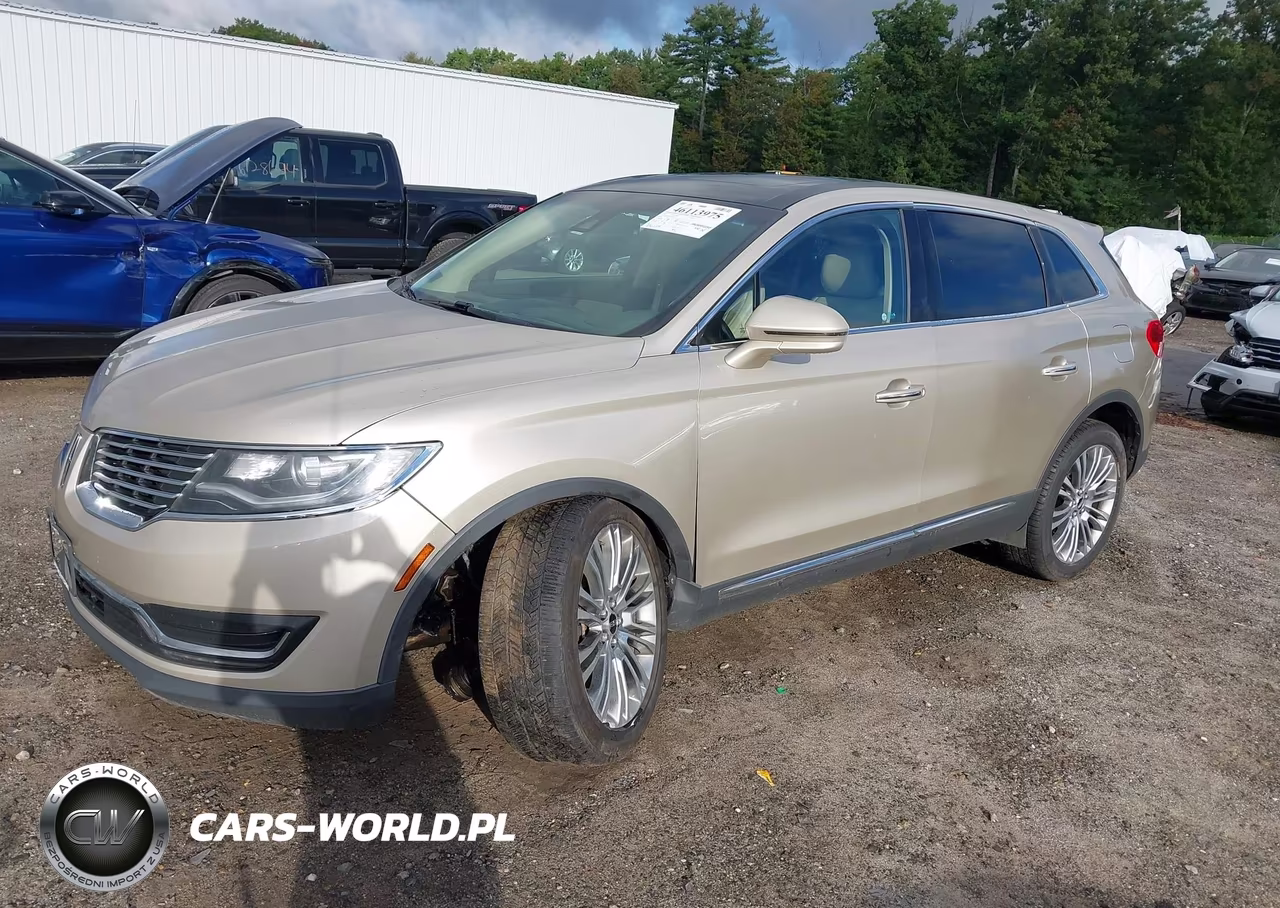2017 Lincoln Mkx Reserve VIN:2LMPJ8LR5HBL40355 - 2