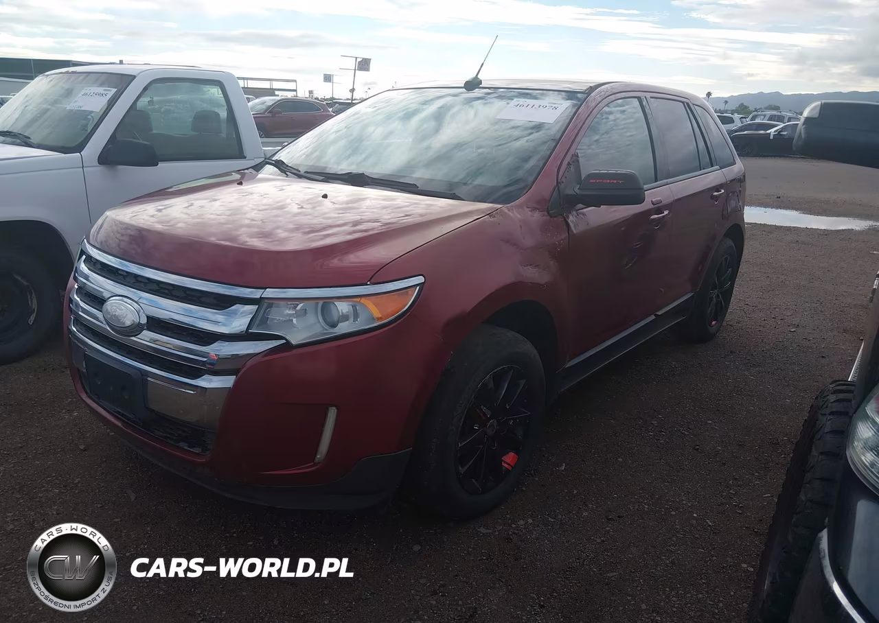 2013 Ford Edge Sel VIN:2FMDK3J95DBA39354 - 2