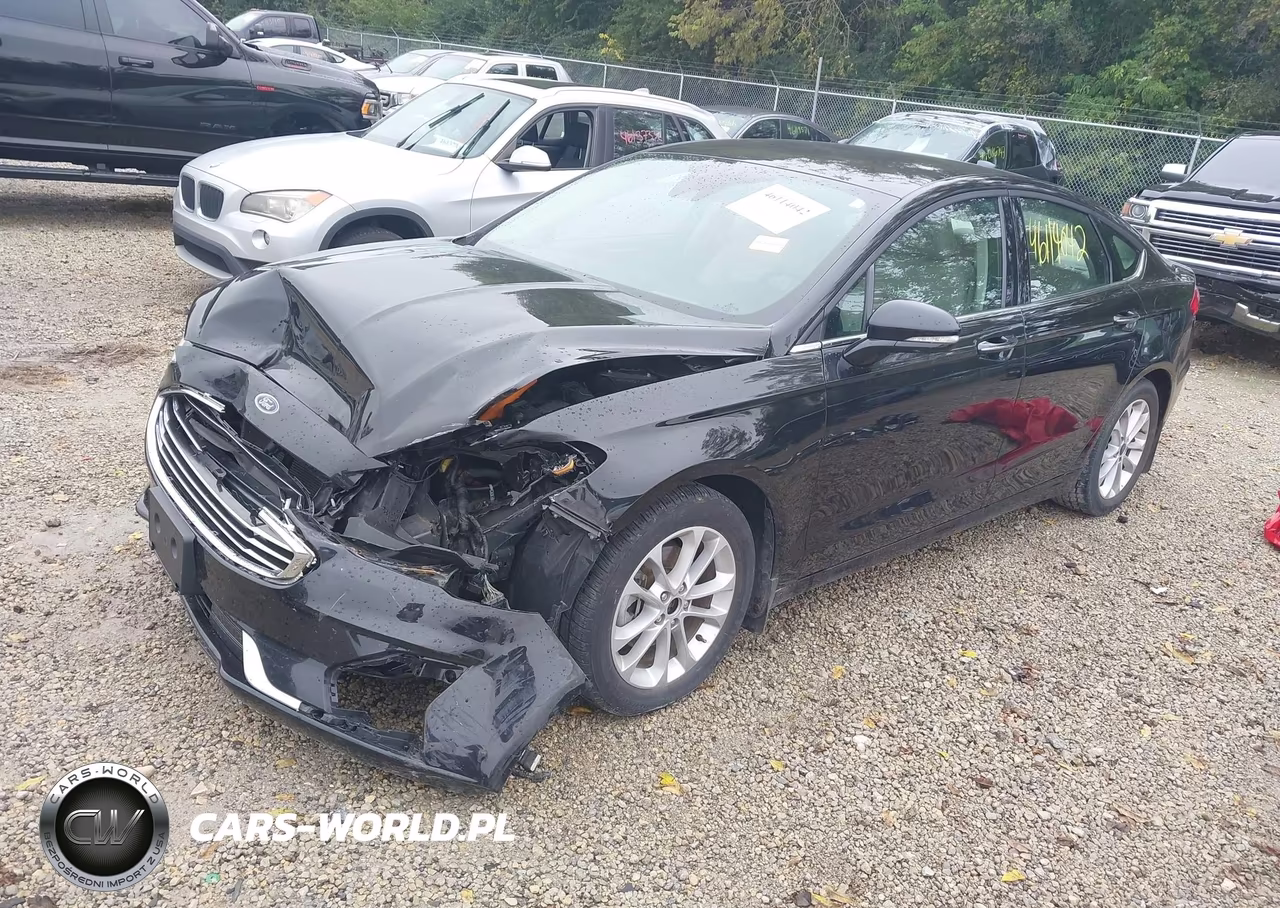 2020 Ford Fusion Hybrid Sel VIN:3FA6P0MU4LR139318 - 2