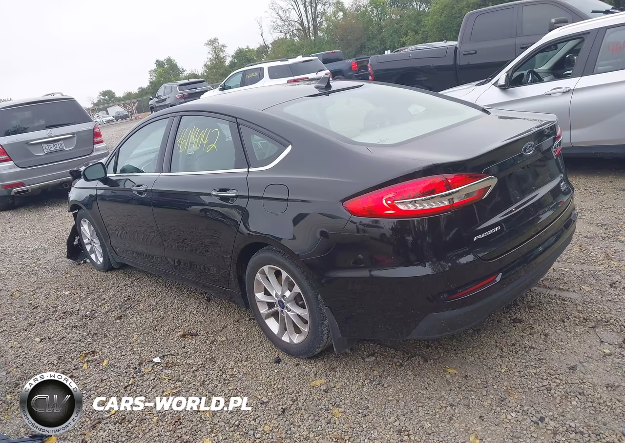 2020 Ford Fusion Hybrid Sel VIN:3FA6P0MU4LR139318 - 3