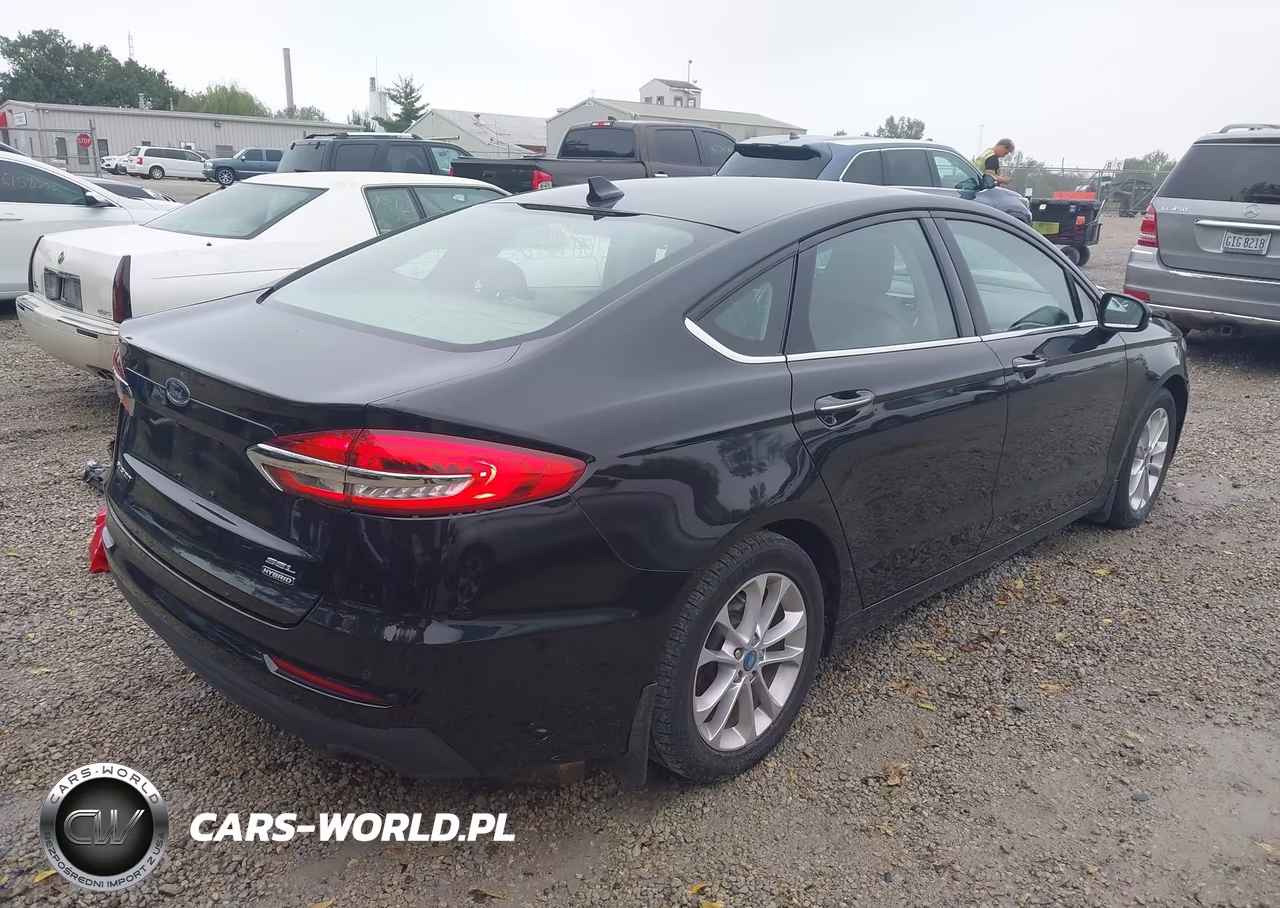 2020 Ford Fusion Hybrid Sel VIN:3FA6P0MU4LR139318 - 4