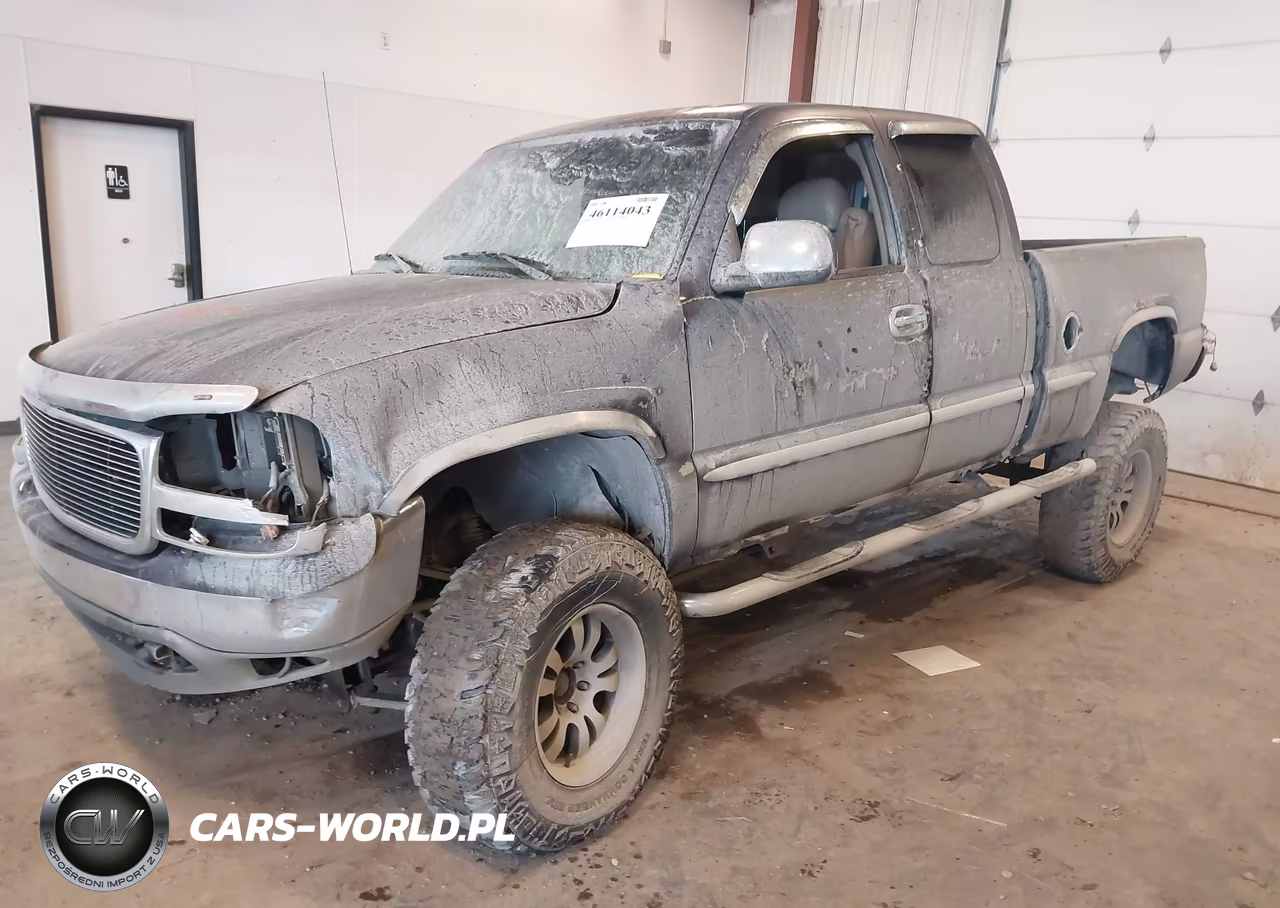 2001 GMC Sierra 1500 Sle VIN:2GTEK19TX11242514 - 2