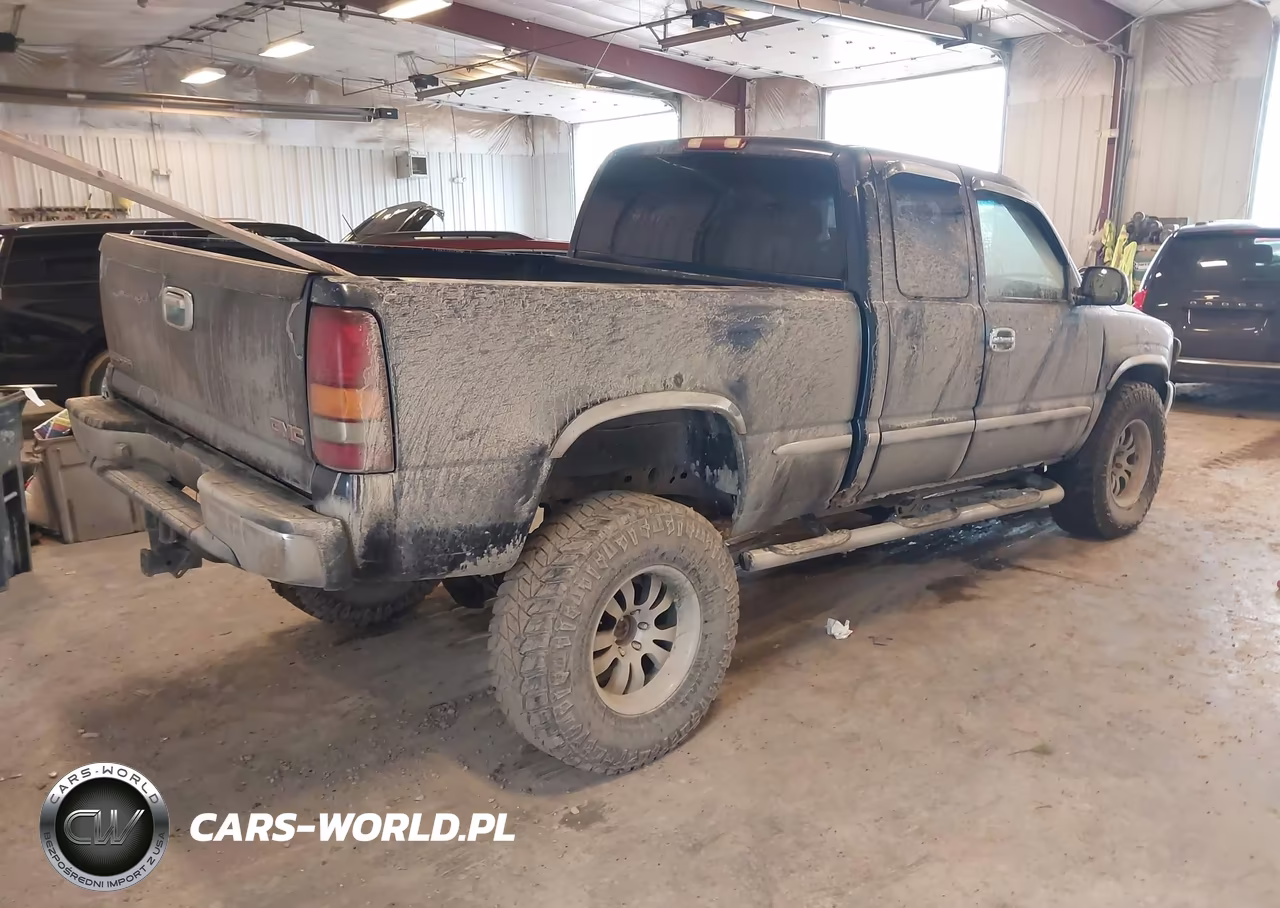 2001 GMC Sierra 1500 Sle VIN:2GTEK19TX11242514 - 4