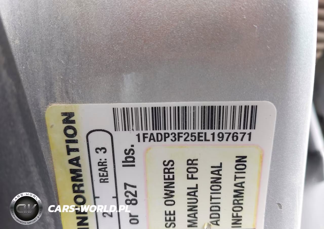 2014 Ford Focus Se VIN:1FADP3F25EL197671 - 9