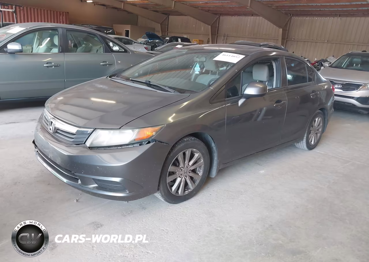 2012 Honda Civic Ex VIN:19XFB2F84CE099740 - 2