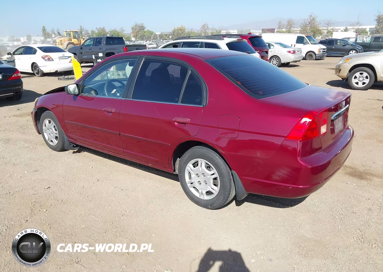 2002 Honda Civic Lx VIN:2HGES16582H548966 - 3