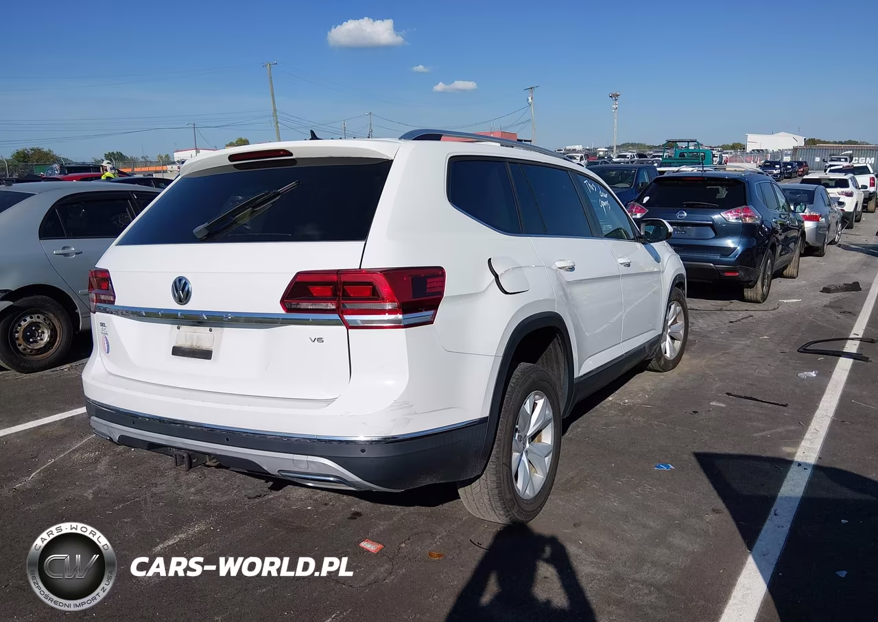 2018 Volkswagen Atlas 3.6L V6 Sel VIN:1V2ER2CA2JC508044 - 4