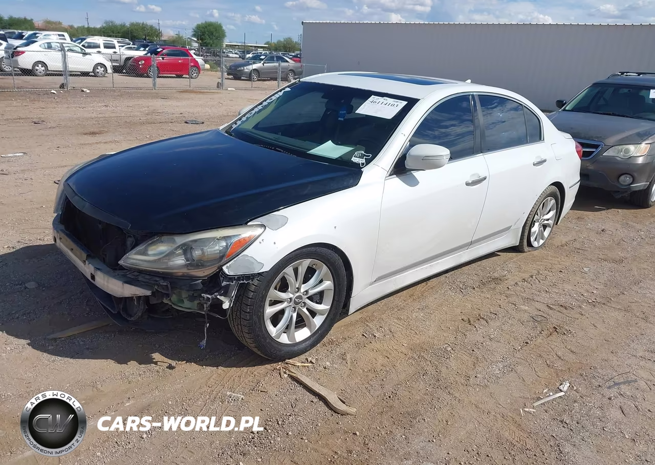 2012 Hyundai Genesis 4.6 VIN:KMHGC4DF9CU172760 - 2