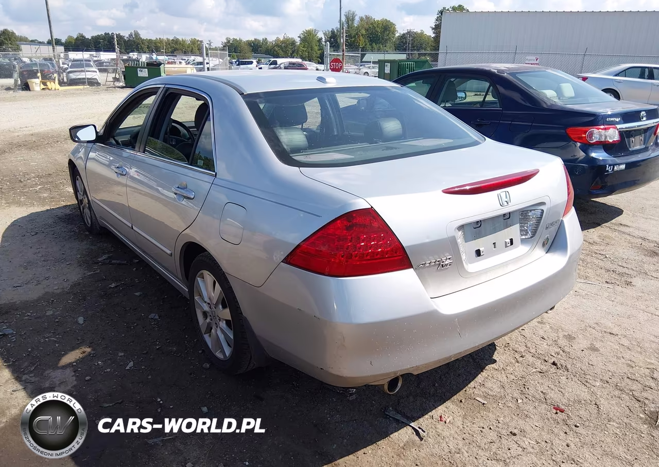 2007 Honda Accord 3.0 Ex VIN:1HGCM66897A054811 - 3
