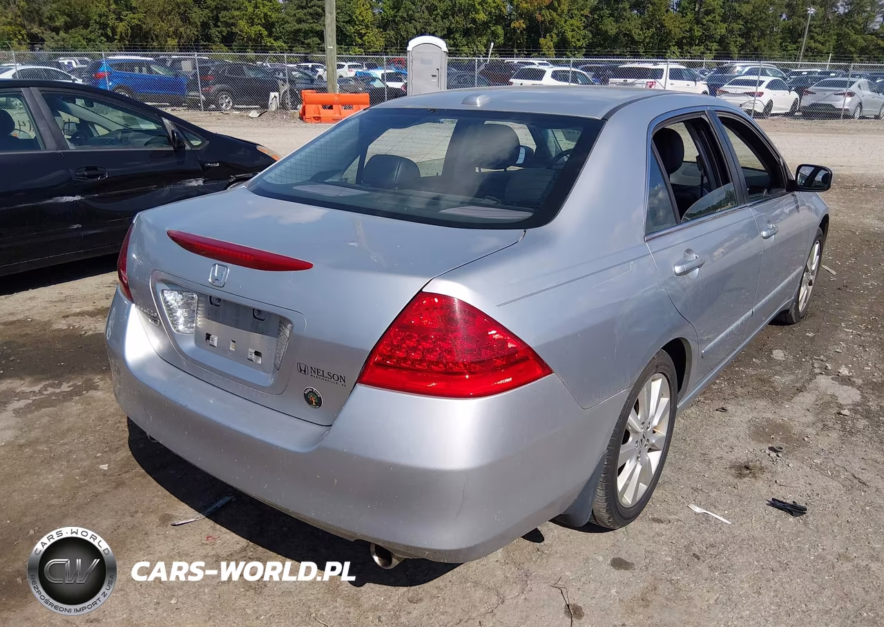 2007 Honda Accord 3.0 Ex VIN:1HGCM66897A054811 - 4