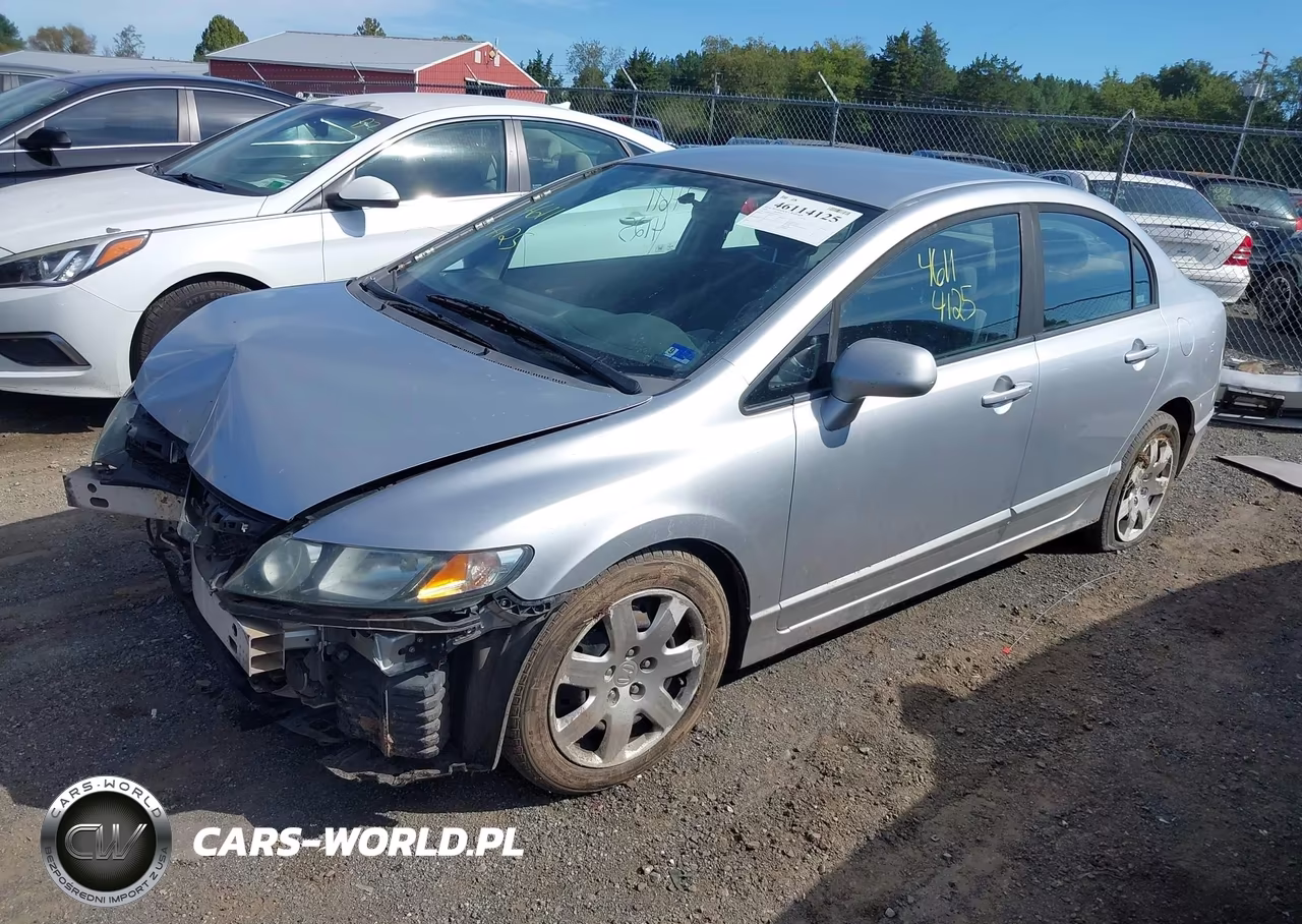 2009 Honda Civic Lx VIN:19XFA16539E026502 - 2