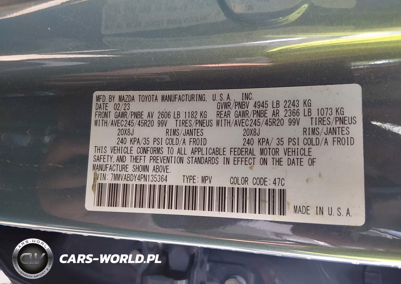 2023 Mazda Cx-50 2.5 Turbo Premium VIN:7MMVABDY4PN135364 - 9