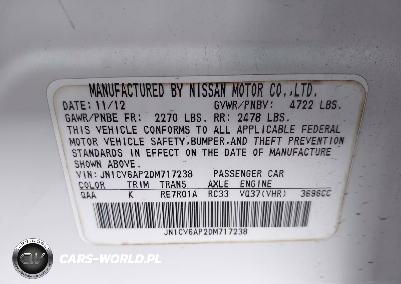 2013 Infiniti G37 Journey VIN:JN1CV6AP2DM717238 - 9