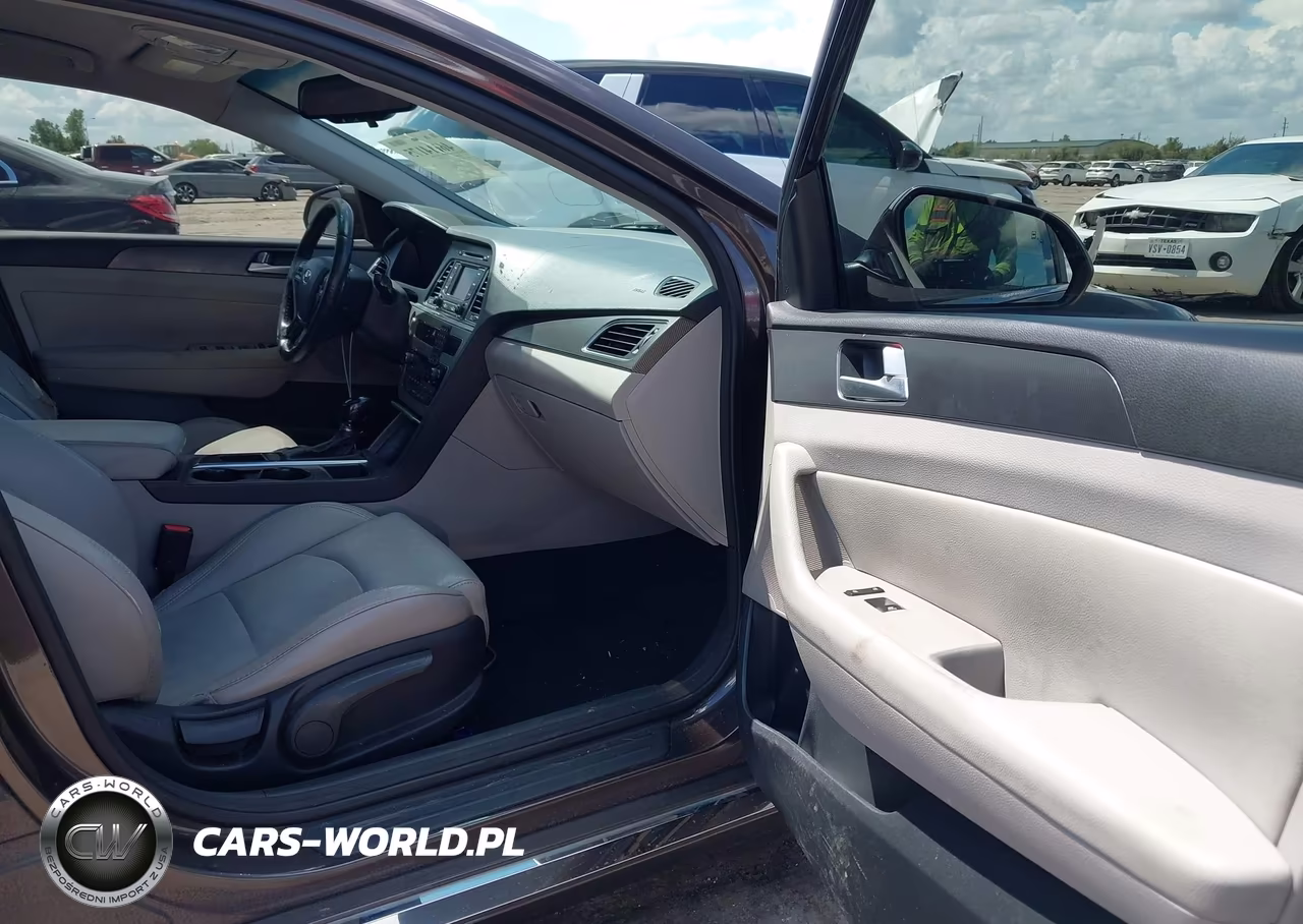 2015 Hyundai Sonata Sport VIN:5NPE34AFXFH127857 - 5