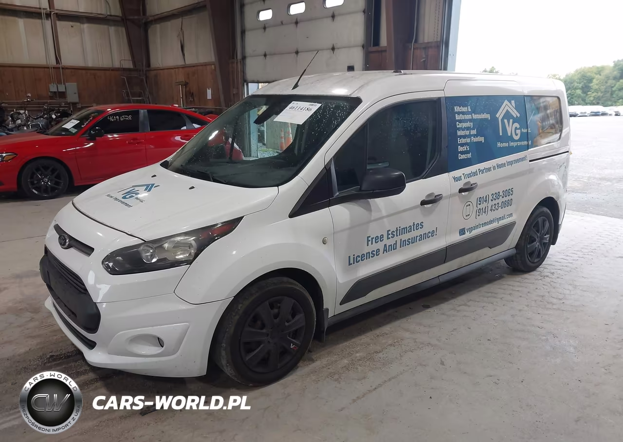 2015 Ford Transit Connect Xlt VIN:NM0LE7F75F1189854 - 2