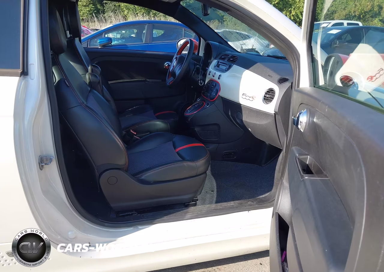 2015 Fiat 500E Battery Electric VIN:3C3CFFGE0FT575943 - 5