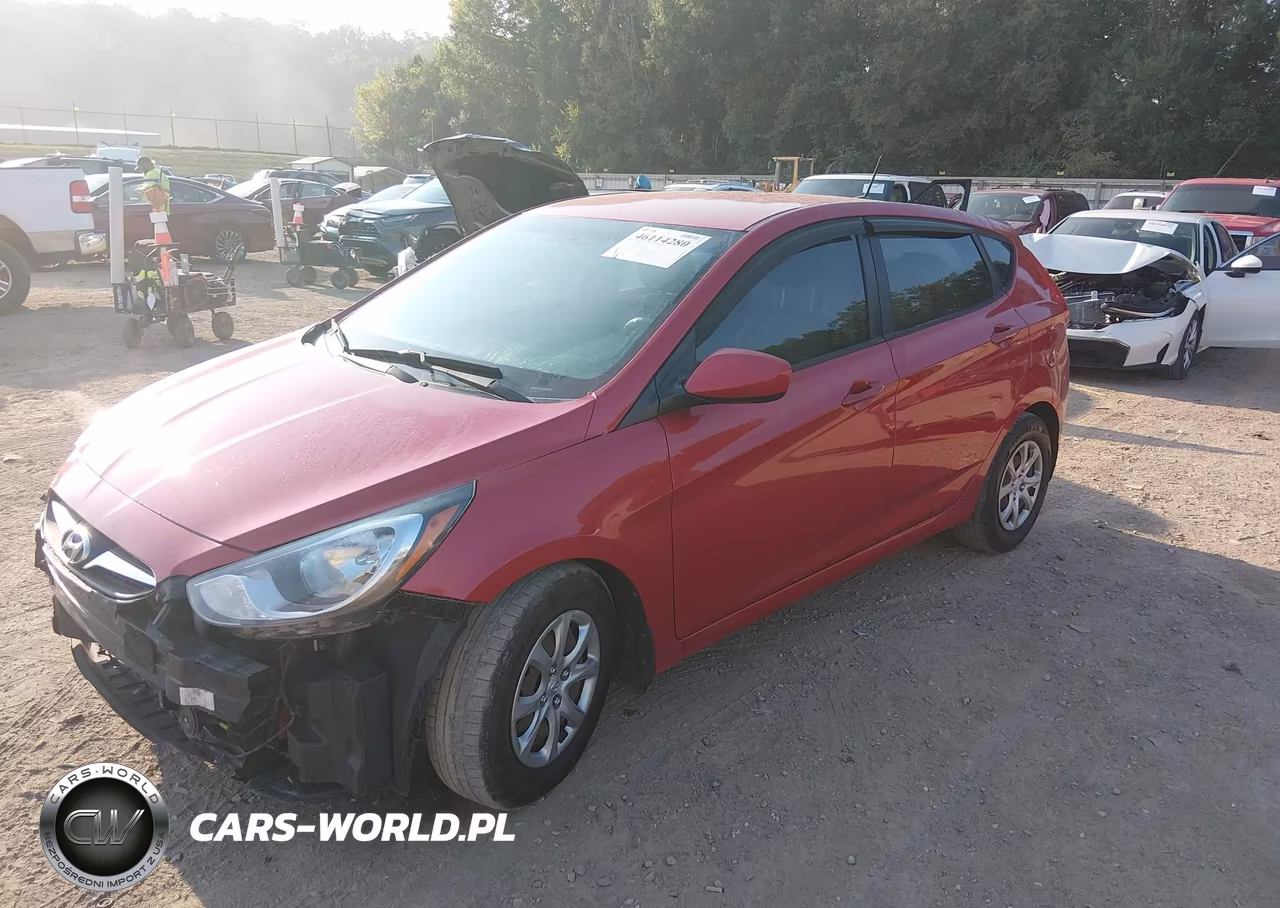 2014 Hyundai Accent Gs VIN:KMHCT5AE8EU152888 - 2