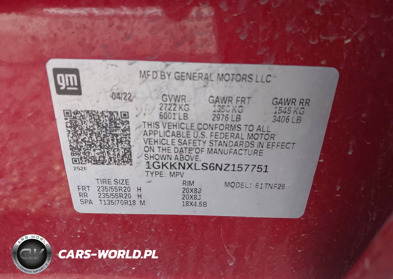 2022 GMC Acadia Awd Denali VIN:1GKKNXLS6NZ157751 - 9