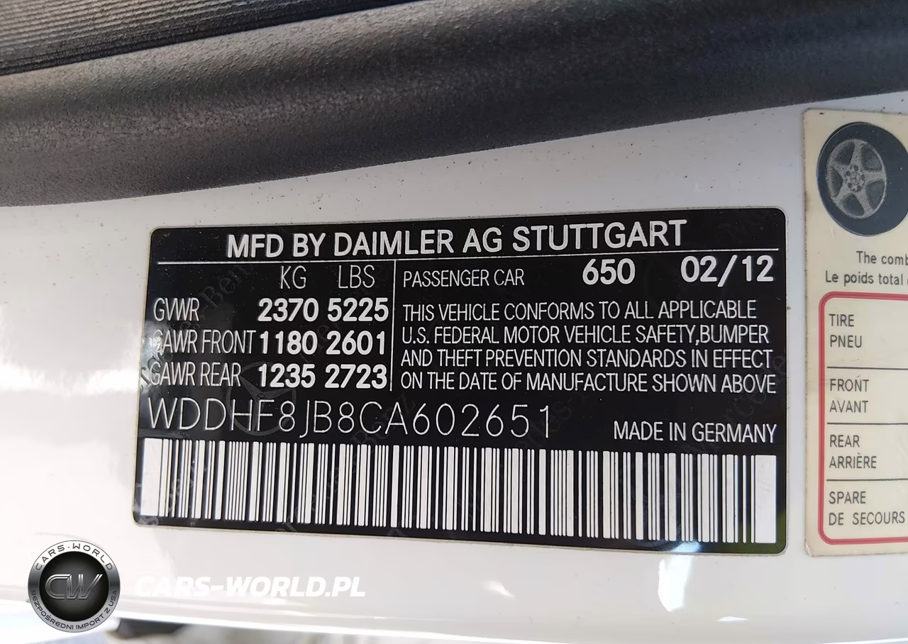 2012 Mercedes-Benz E 350 4Matic VIN:WDDHF8JB8CA602651 - 9