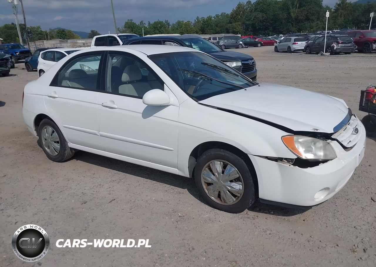 2004 Kia Spectra Ex-Lx VIN:KNAFE121945015920 - 1